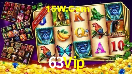Slots com jackpots e giros grátis na 63Vip