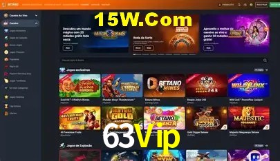 Canal oficial no Telegram da 63Vip